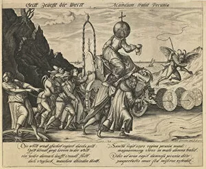Weak Gallery: Money rule the world, 1589. Artist: Greuter, Mathias (1564-1638)