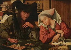 Territorial Prints: The Moneychangers, 1525. Creator: Marinus van Reymerswaele