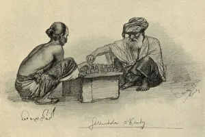 Street Scene Collection: Money[lender?], Kandy, Ceylon, 1898. Creator: Christian Wilhelm Allers