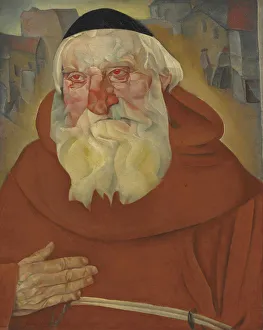 Grigoriev Prints: The monk, 1922