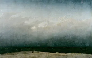 Caspar David 1774 1840 Prints: The Monk by the Sea, 1808-1810. Artist: Friedrich, Caspar David (1774-1840)