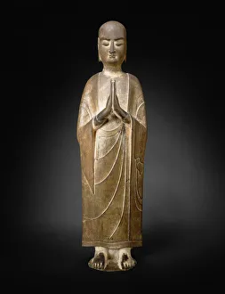Monk, Sui Dynasty (589-618 A. D. ). Creator: Unknown