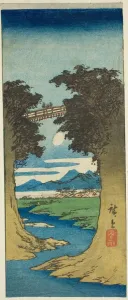 Monkey Bridge, c. 1840/42. Creator: Ando Hiroshige