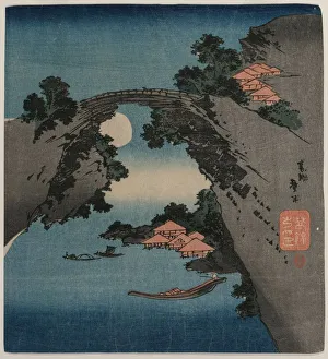 1615 1868 Prints: The Monkey Bridge, early 1830s