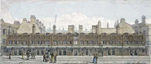 Robert Blemmell Prints: Monkwell Street, London, 1818. Artist: Robert Blemmell Schnebbelie