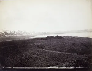 Tim Osullivan Prints: Mono Lake, Volcano, 13, 000 Feet, 1868. Creator: Tim O Sullivan