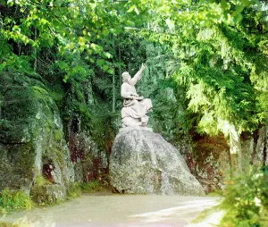 Kalevala Prints: In Monrepos Park in Vyborg, between 1905 and 1915