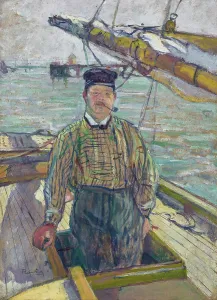 Monsieur Emile Davoust, 1889. Creator: Toulouse-Lautrec, Henri, de (1864-1901)