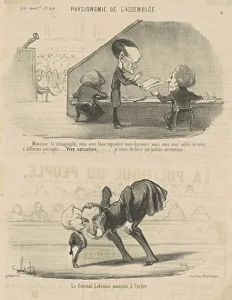 Monsieur le sténographe... 19th century. Creator: Honore Daumier