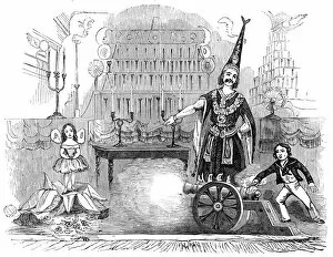 Magician Collection: Monsieur Philippe, at the Strand Theatre, 1845. Creator: Unknown