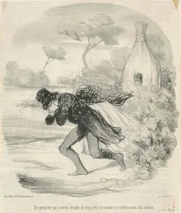 Bees Prints: Un monsieur qui voulu étudier
