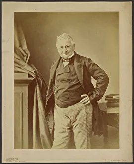 Vest Prints: Monsieur Thiers, about 1860. Creator: Andre-Adolphe-Eugene Disderi