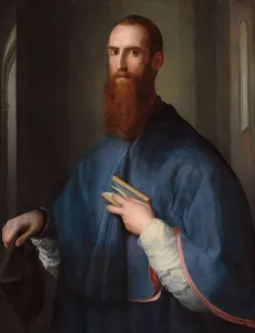 Inquisition Collection: Monsignor della Casa, probably 1541 / 1544. Creator: Jacopo Pontormo