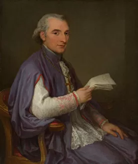 Angelica Kaufmann Collection: Monsignor Giuseppe Spina (1756-1828), 1798. Creator: Angelica Kauffman