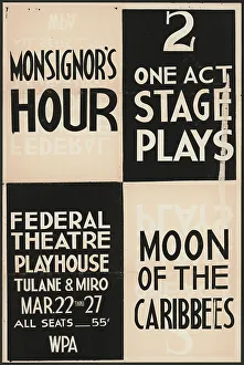 Monsignor's Hour, New Orleans, 1938. Creator: Unknown