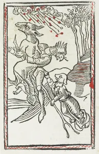 Monsters and mythical creatures, 1489. Creator: Unknown