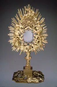 Viennese Gallery: Monstrance, Vienna, 1762. Creator: Joseph Moser