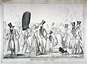 Ridiculous Prints: Monstrosities of 1821, 1835. Artist