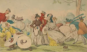 Cruikshank Prints: Monstrosities of 1825 & 6. Creator: Cruikshank, George (1792-1878)