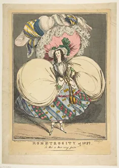 Ridiculous Prints: Monstrosity of 1829: Lo this is their very guise, 1829