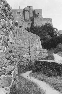 Channel Islands Collection: Mont Orgueil Castle, Jersey, 20th century