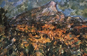 Images Dated 15th November 2005: Mont Sainte Victoire, 1904. Artist: Paul Cezanne