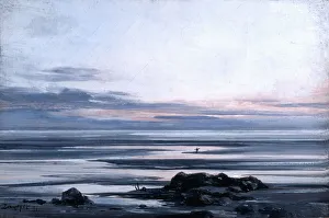 Lansyer Gallery: Mont St Michel, 1881. Artist: Emmanuel Lansyer