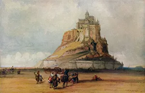 Callow Prints: Mont St. Michel, c1861. Artist: William Callow