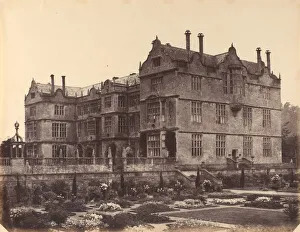 Montacute House near Yeovil, 1857-60. Creator: Alfred Capel-Cure Montacute House near Yeovil, 1857-60. Creator: Alfred Capel-Cure