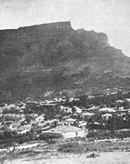 Montagne de la Table; Afrique Australe, 1914. Creator: Unknown