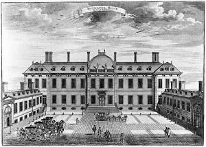 Images Dated 16th December 2006: Montagu House, Bloomsbury, 18th century, (1908)
