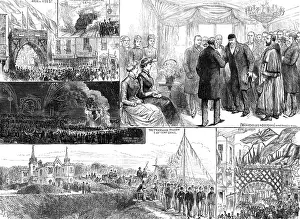 W J F Prints: The Montefiore Celebration at Ramsgate, 1883. Creator: Unknown