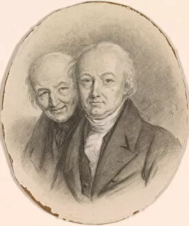 Boilly Gallery: The Montgolfier Brothers, Mid of 1790s