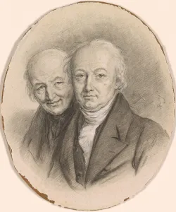 Boilly Gallery: The Montgolfier Brothers, Mid of 1790s