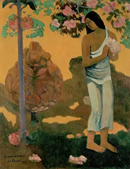 Tropical Prints: Month of Mary, (Te avae no Maria), 1899. Creator: Paul Gauguin