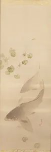 Ink On Silk Prints: The Twelve Months, between 1900 and 1918. Creator: Watanabe Seitei