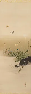 Ink On Silk Prints: The Twelve Months, between 1900 and 1918. Creator: Watanabe Seitei