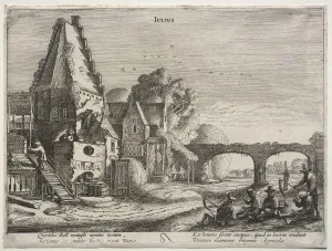 The Twelve Months: July. Creator: Jan van de Velde (Dutch, 1620-1662) The Twelve Months: July. Creator: Jan van de Velde (Dutch, 1620-1662)