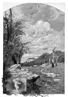 The Months: March, 1880. Creator: Unknown