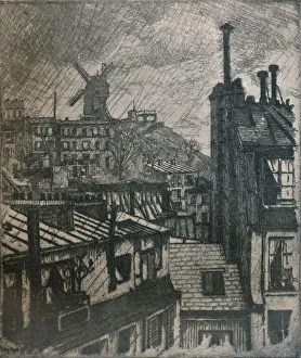 Montmartre Prints: Montmartre, 1897. Artist: Eugene Bejot