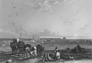 Collecting Prints: Montpelier, France, 1838. Creator: James Tibbitts Willmore