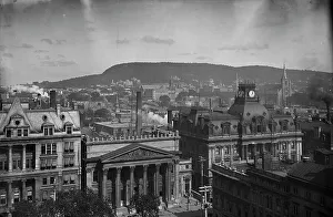Roofs Prints: Montreal from the Church of Notre Dame, c1900. Creator: Unknown