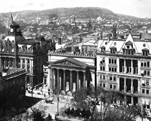 Montreal and Mount Royal, Canada, 1893.Artist: John L Stoddard Montreal and Mount Royal, Canada, 1893.Artist: John L Stoddard