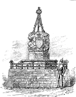 Drownings Prints: Monument in the Aberfan Cemetery