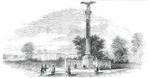 Berlin Germany Prints: Monument at Berlin to the Prussian Soldiers Killed in 1848 and 1849