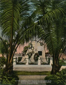 Monument to Cuban medical students executed by the Spanish in 1871, Havana, Cuba, c1920 Monument to Cuban medical students executed by the Spanish in 1871, Havana, Cuba, c1920
