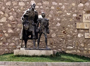 Images Dated 12th May 2007: Monument dedicated to the Lazarillo de Tormes in the city of Salamanca