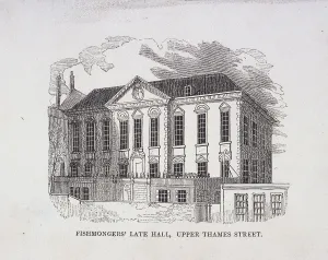 The Monument Prints: The Monument and Fish Street Hill, London, 1798