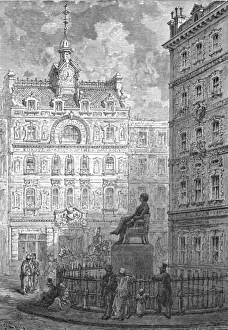 The Monument to George Peabody, 1872. Creator: Gustave Doré