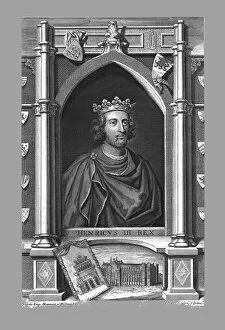 King Henry Iii Gallery: Monument to Henry III, c1730s. Creator: George Vertue